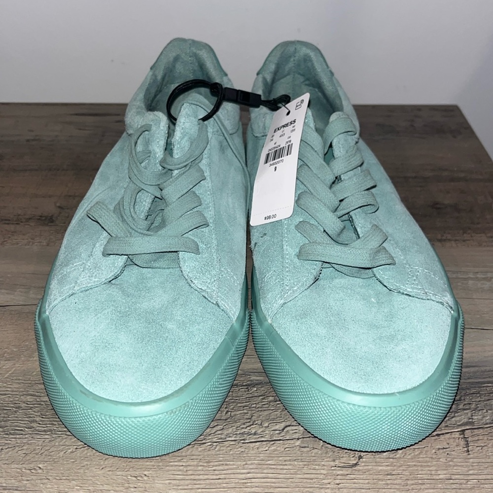 Express NWT Mint Green Sneakers Shoes